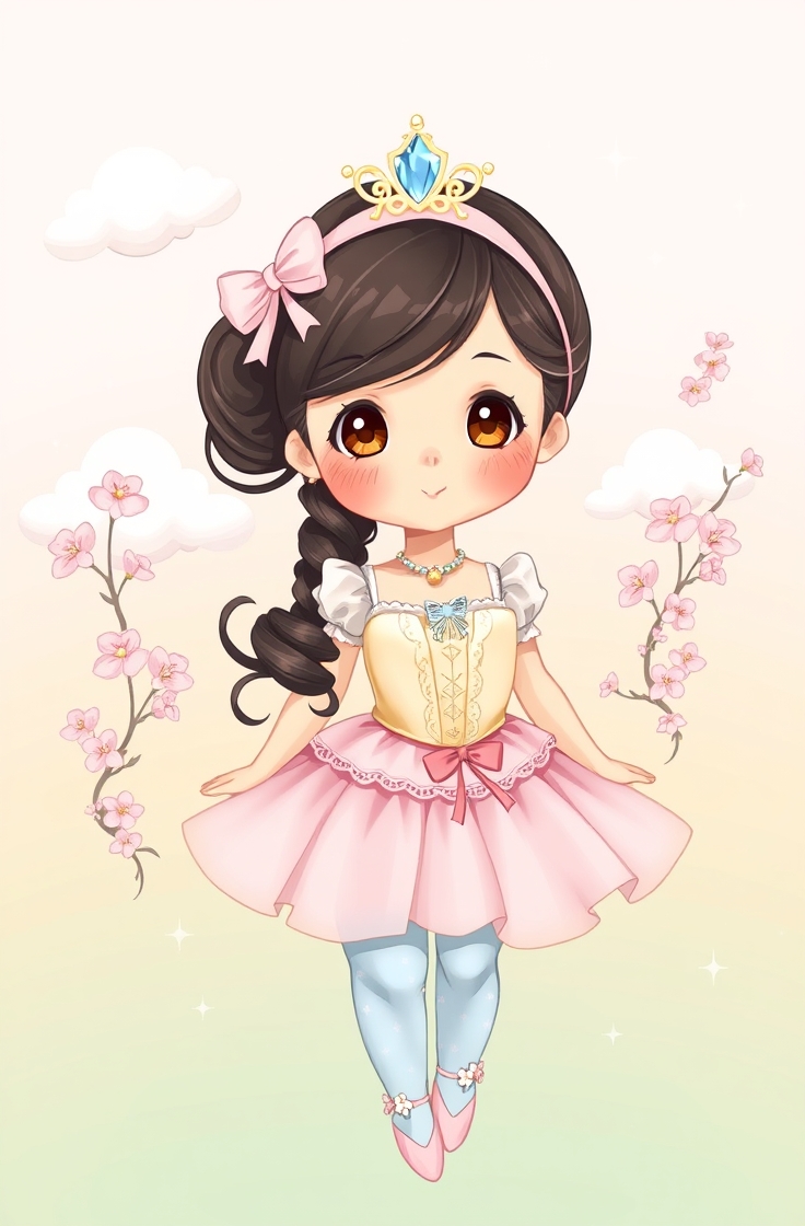 Pastel Princess Look