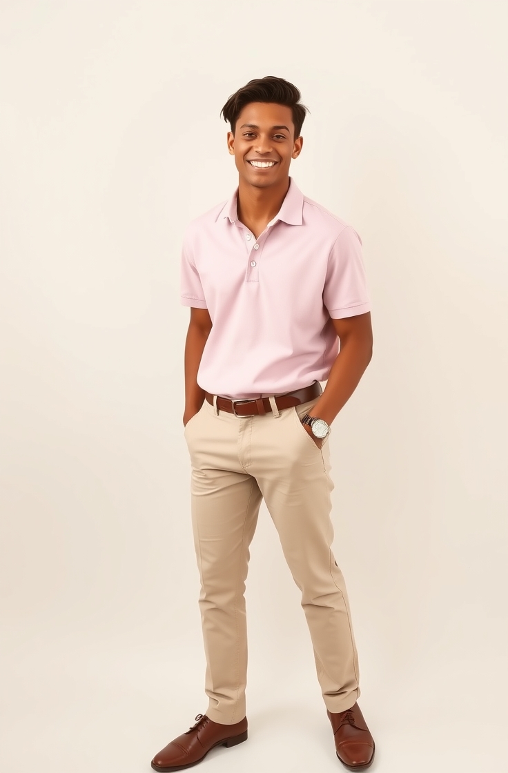 Preppy Polo and Chinos