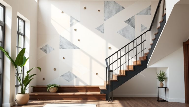 Staircase Wall Sticker Decor Ideas