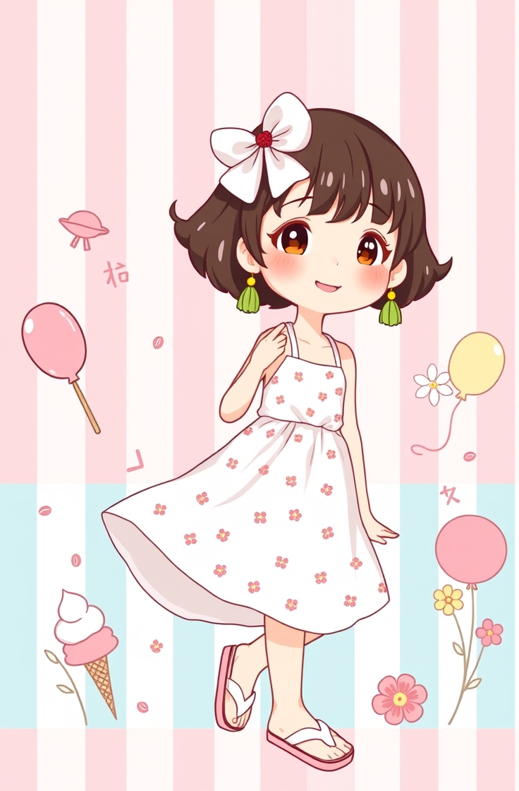 Summer Kawaii Look