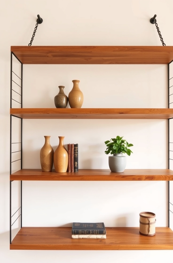 Tension Rod Shelving