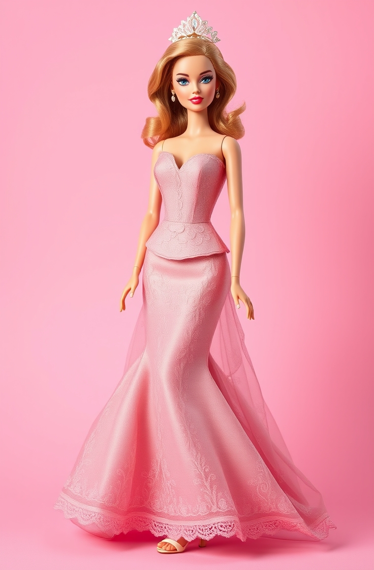 Vintage Barbie Look