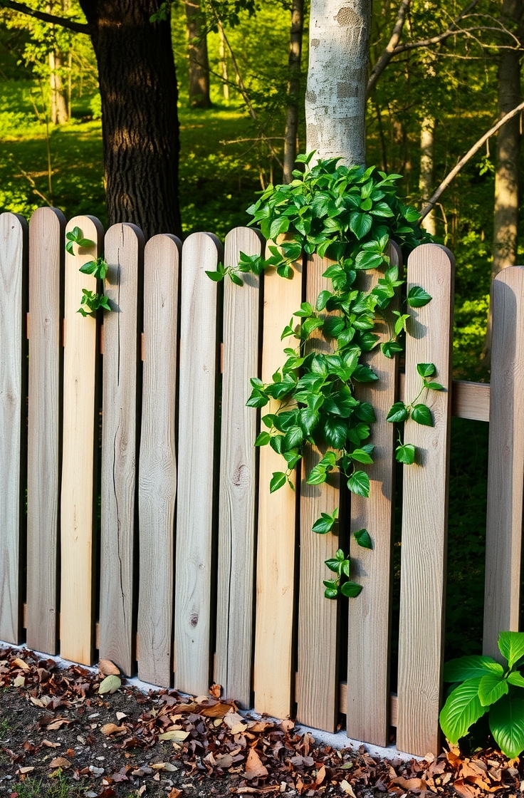 Wooden Pallet Fence