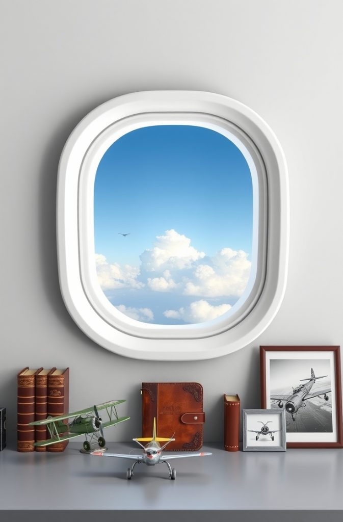 Airplane Window Frames