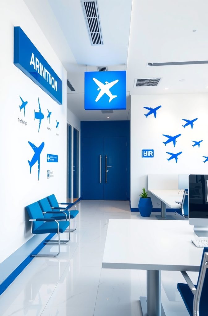 Airport Signage and Wall Decals