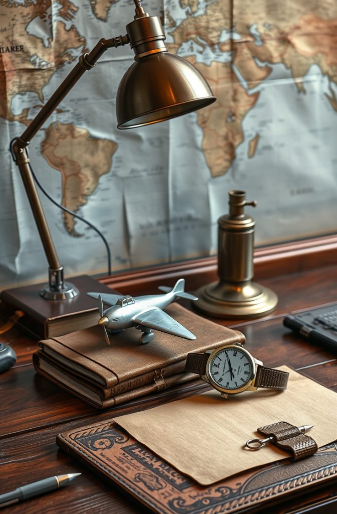 Aviation-Themed Desk Accessories