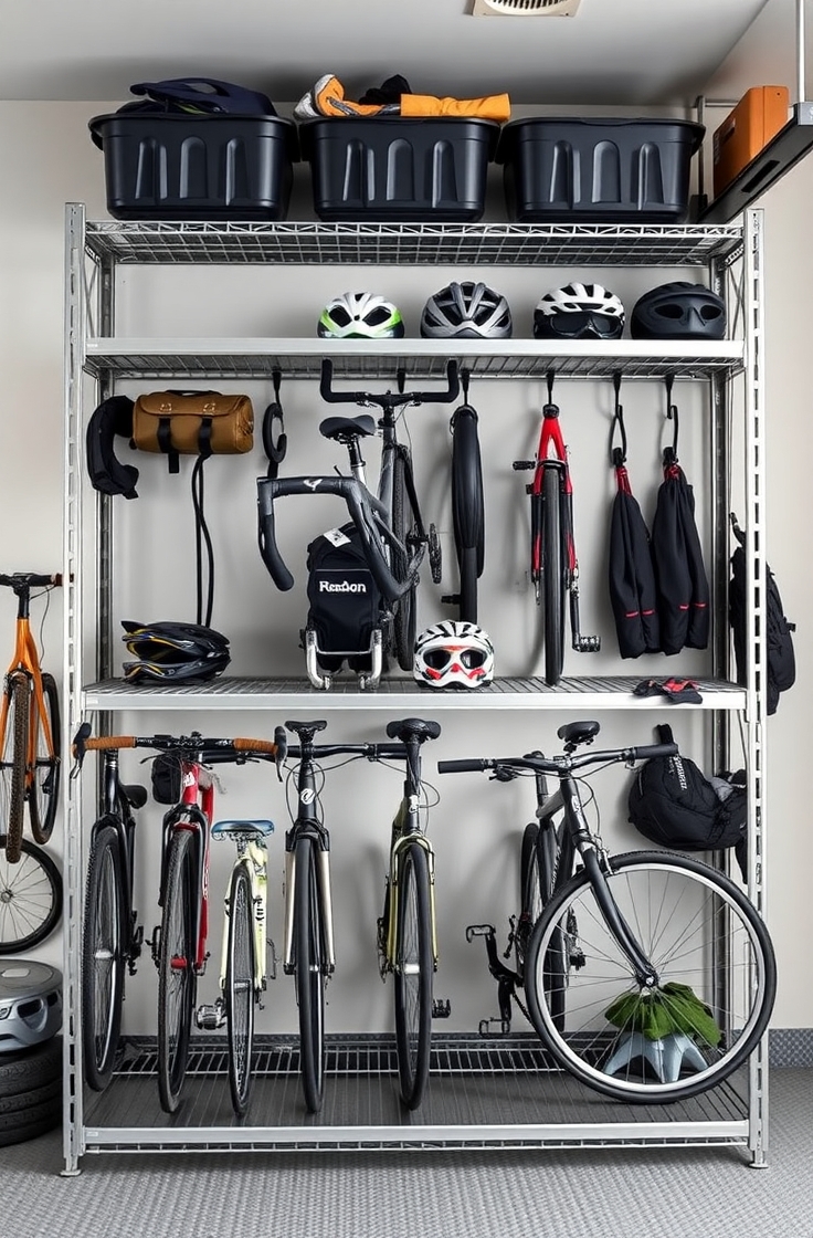Bike and Sports Gear Storage
