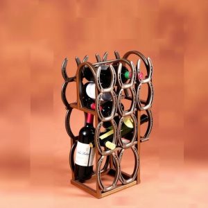 Build a Horseshoe Wine Rack