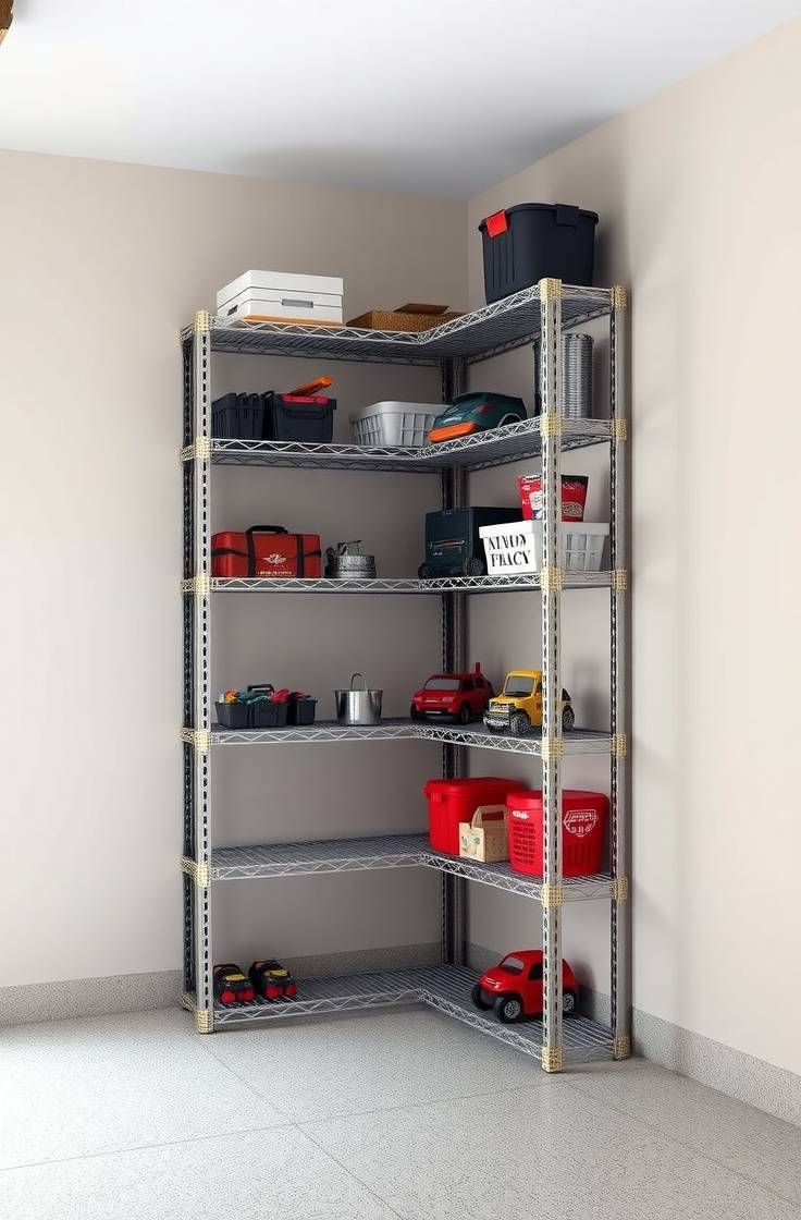 Corner Shelving Units