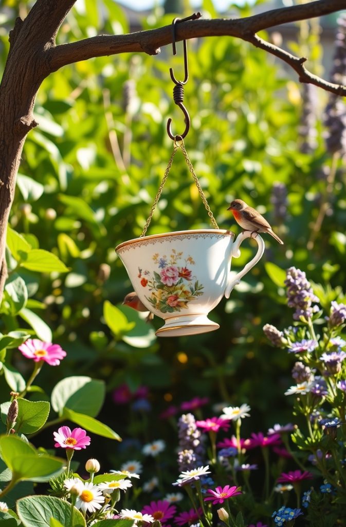 DIY Bird Feeders for a Lively Garden