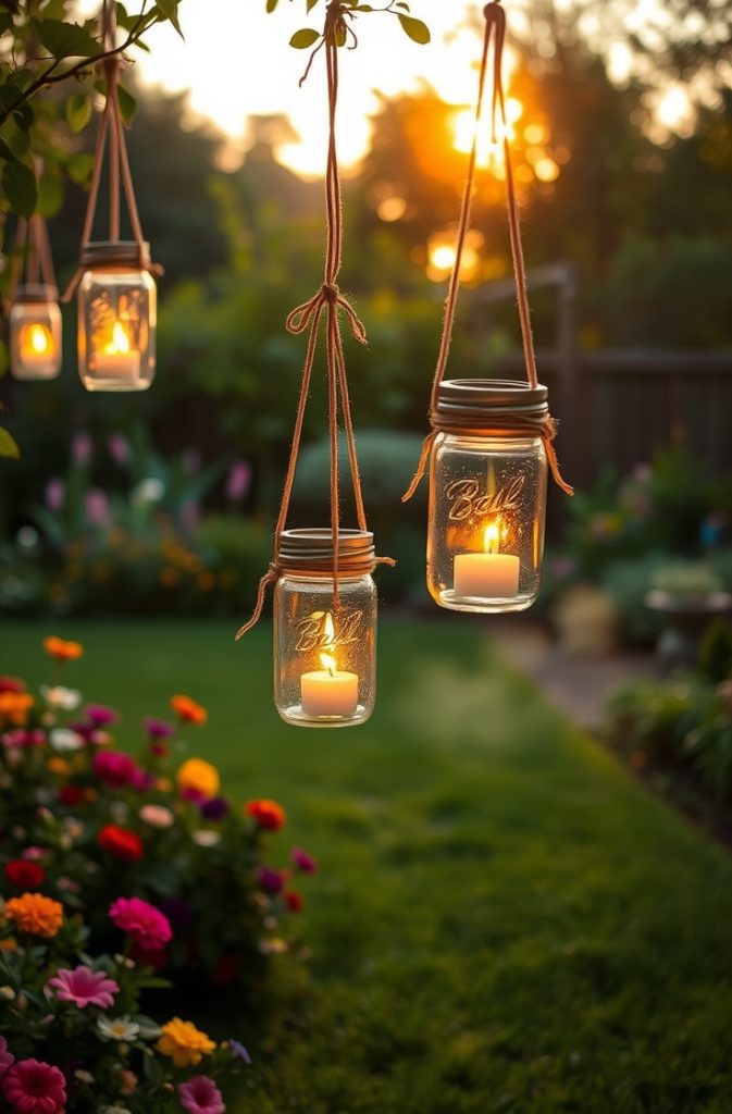 Hanging Lanterns for Soft Lighting