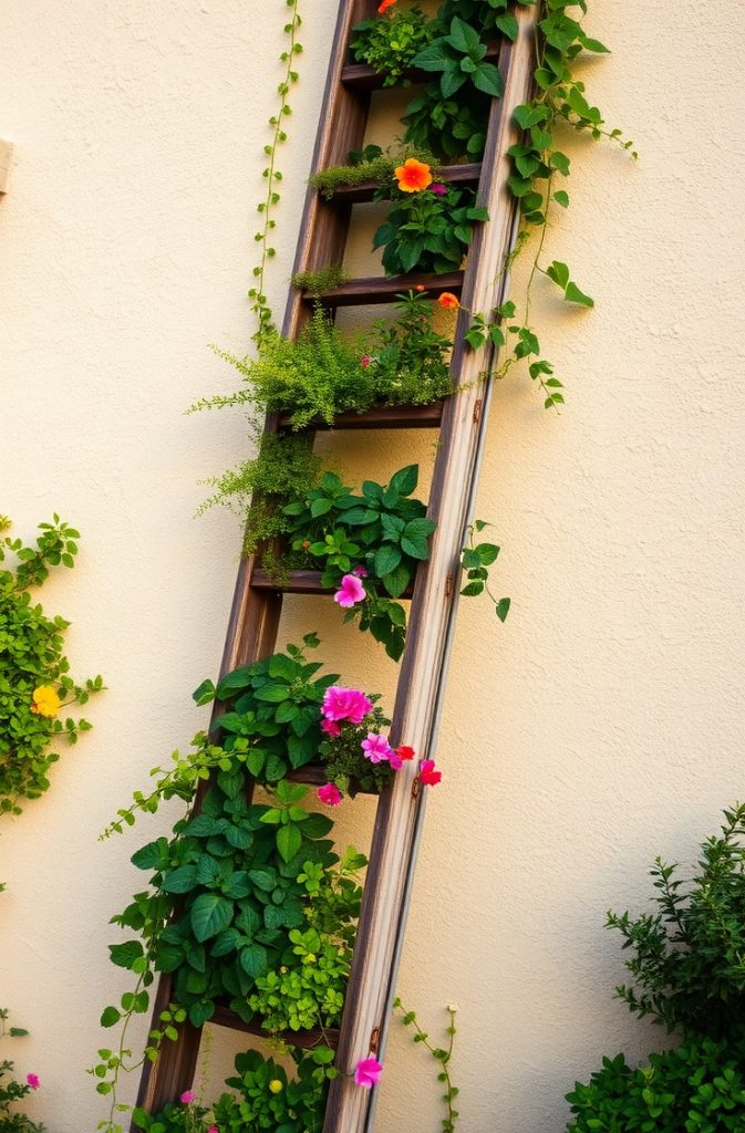 Upcycled Vertical Gardens
