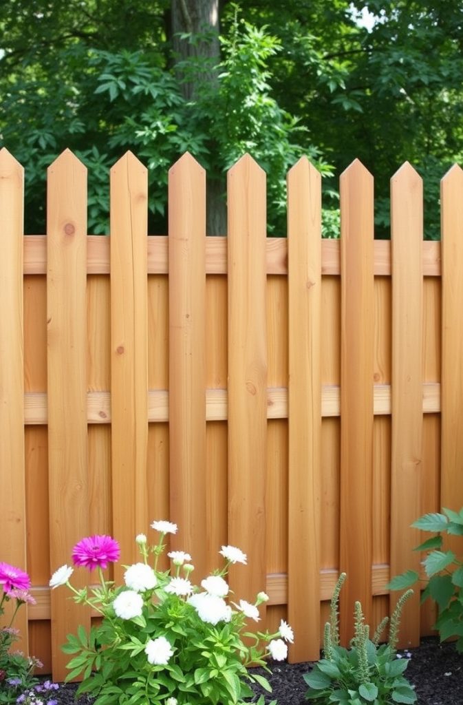 Classic Wooden Fence