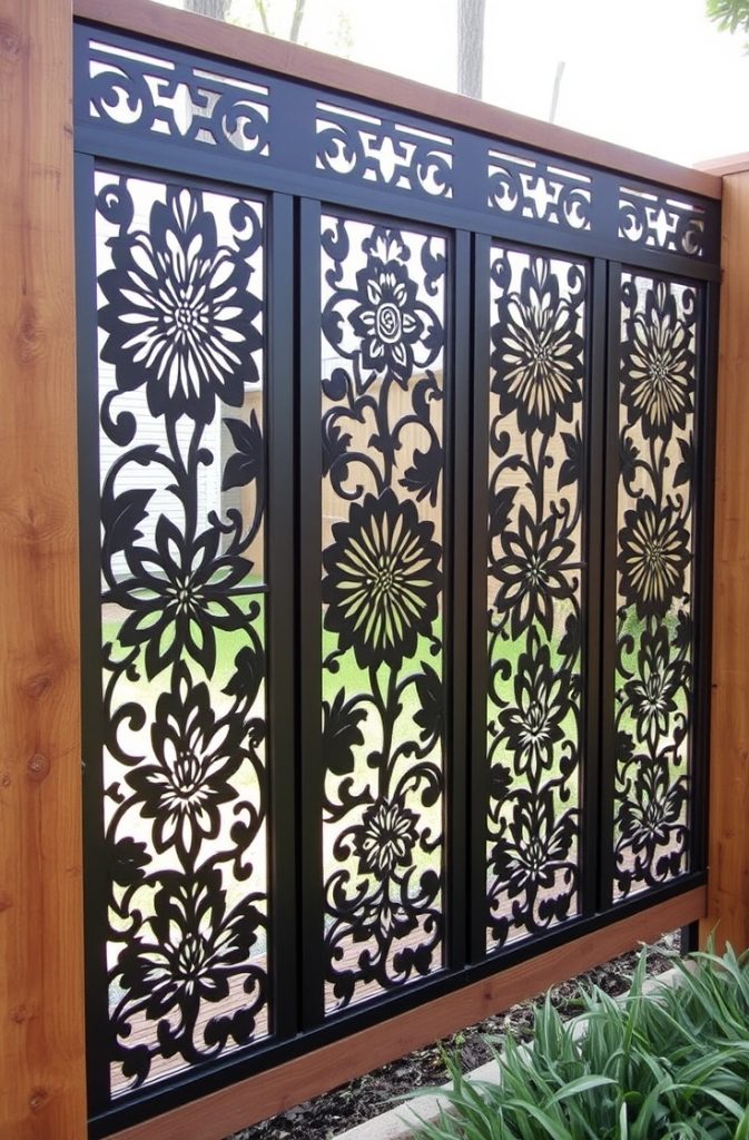 Laser-Cut Metal Panels