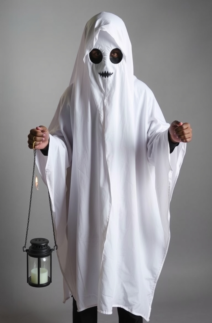 Ghostly Sheet Costume