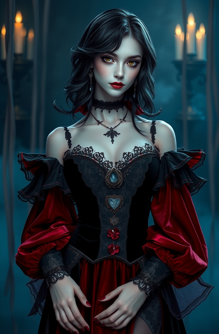 Gothic Vampire Elegance