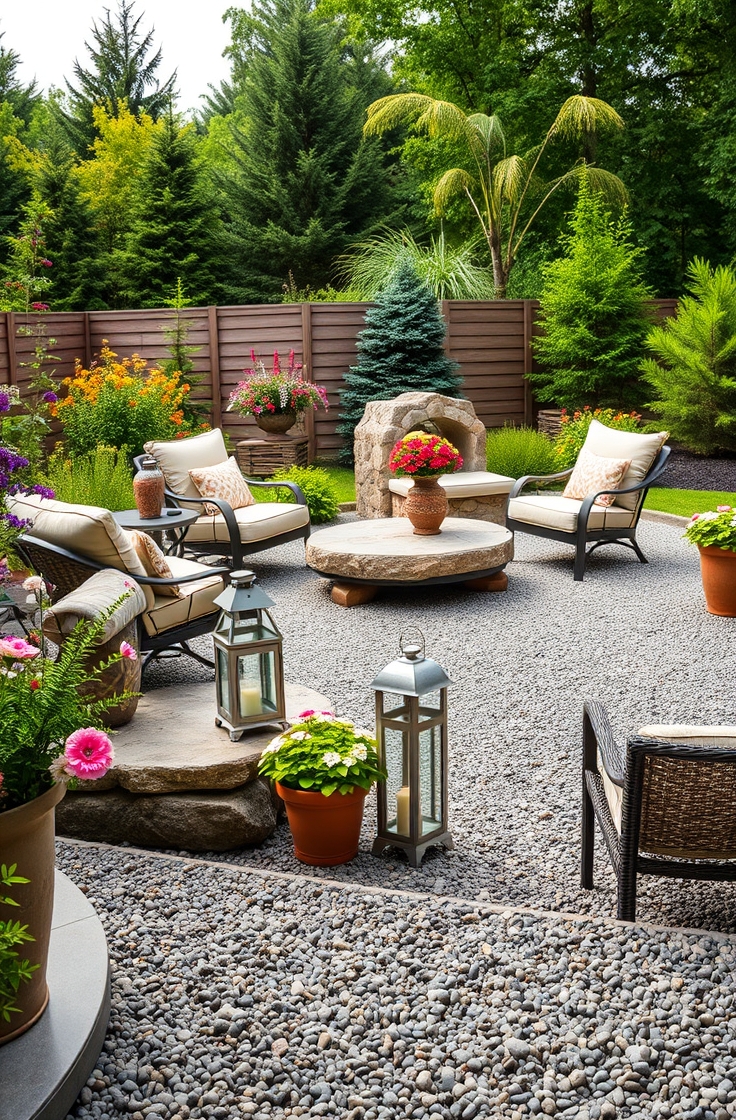 Gravel Patio