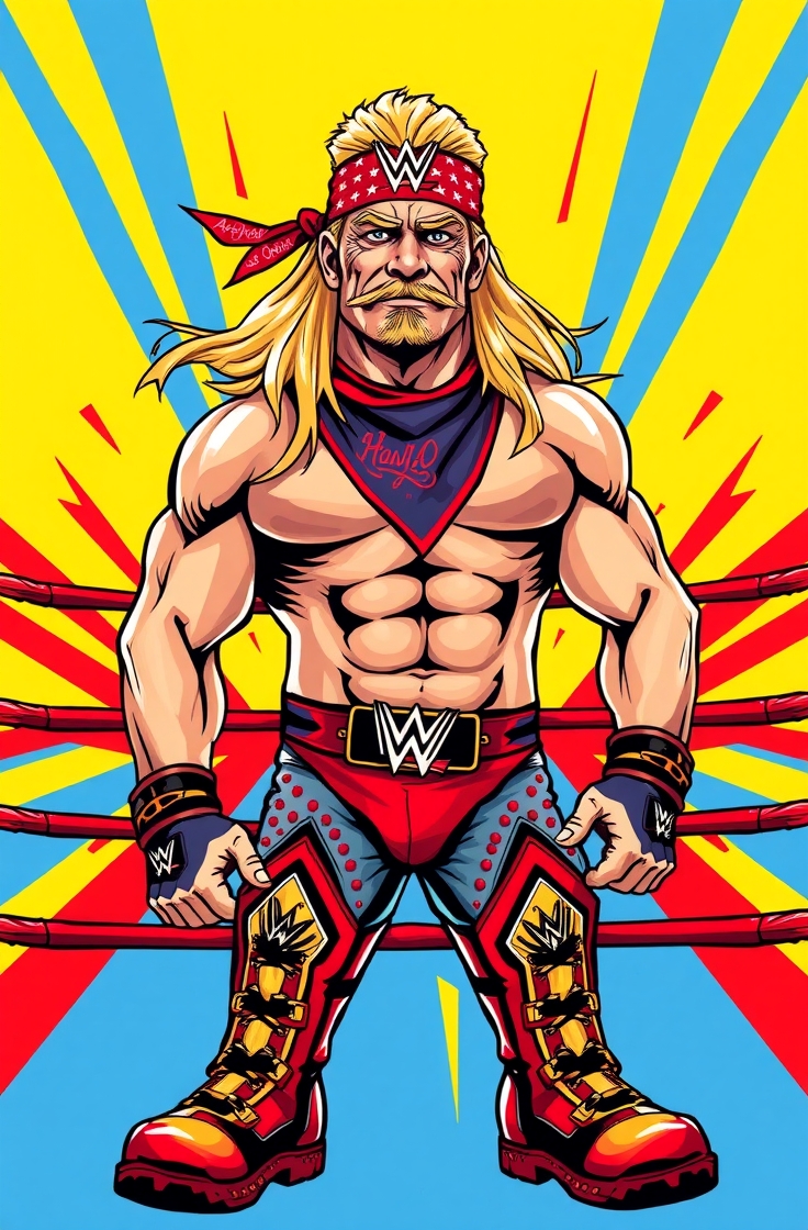 Hulk Hogan’s Bold Colors