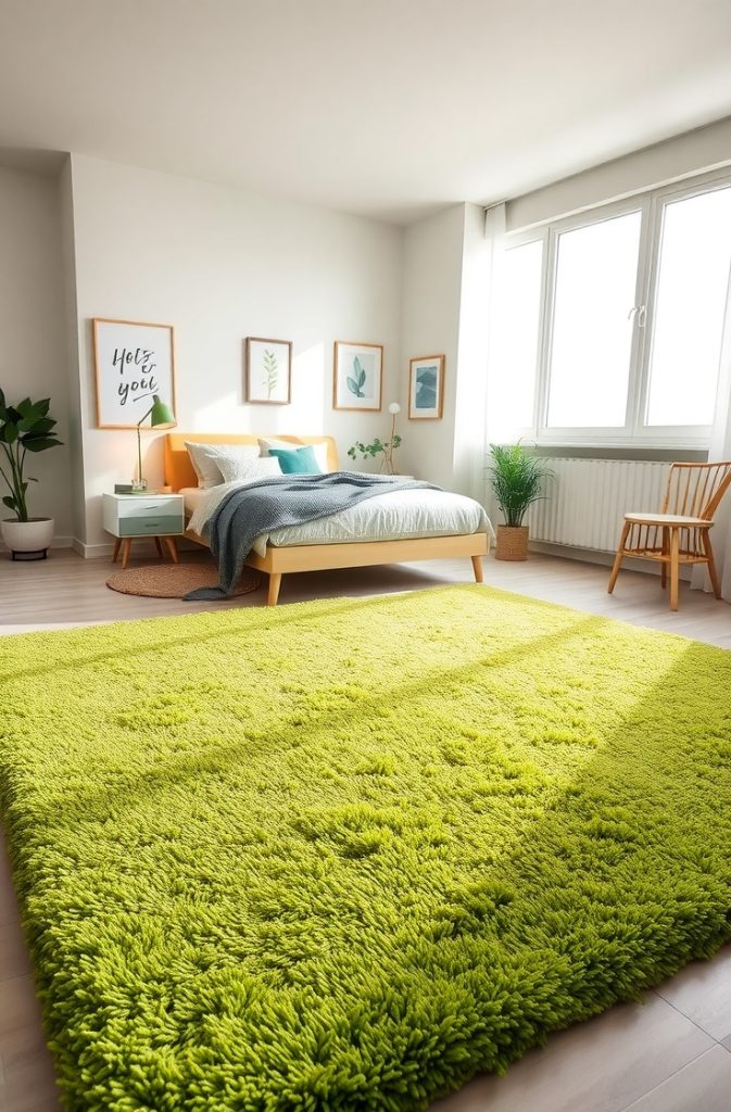 Keep the Floor Clear Around the Rug