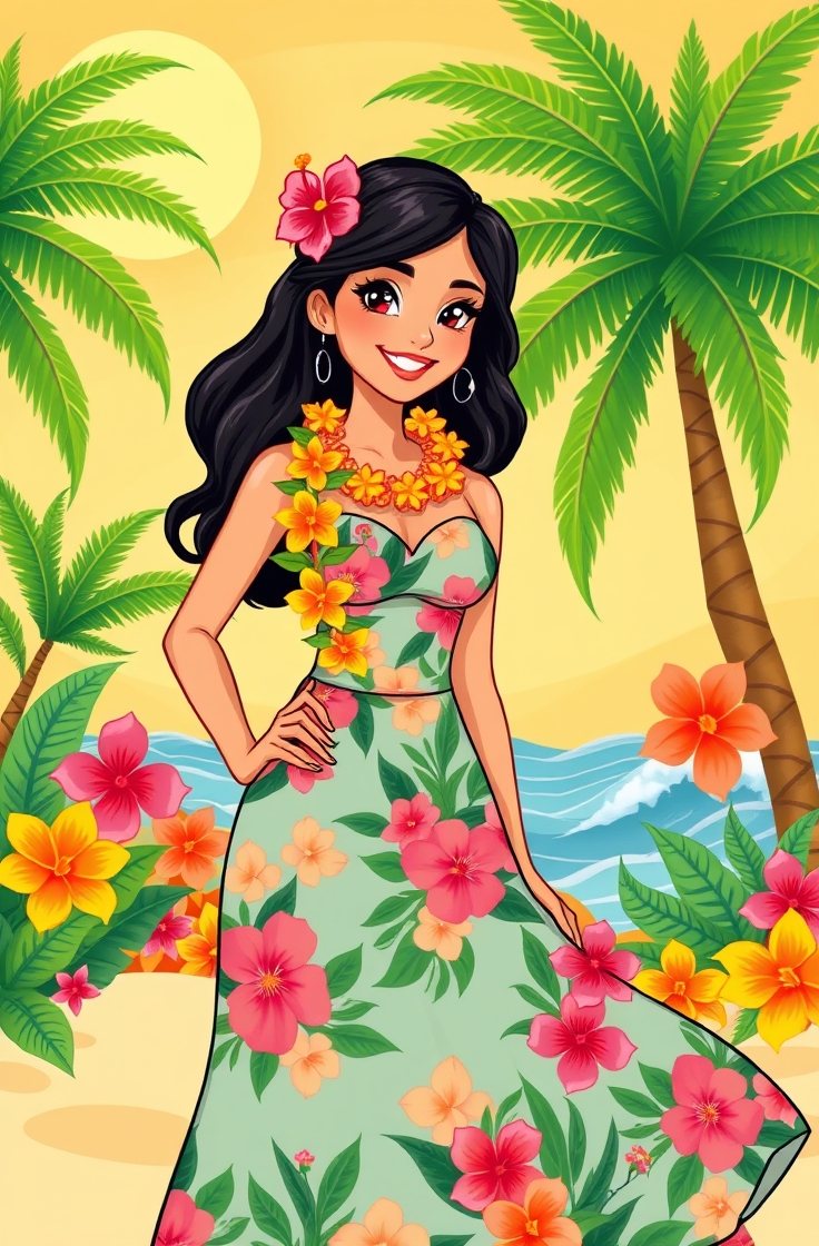 Luau Outfit Idea