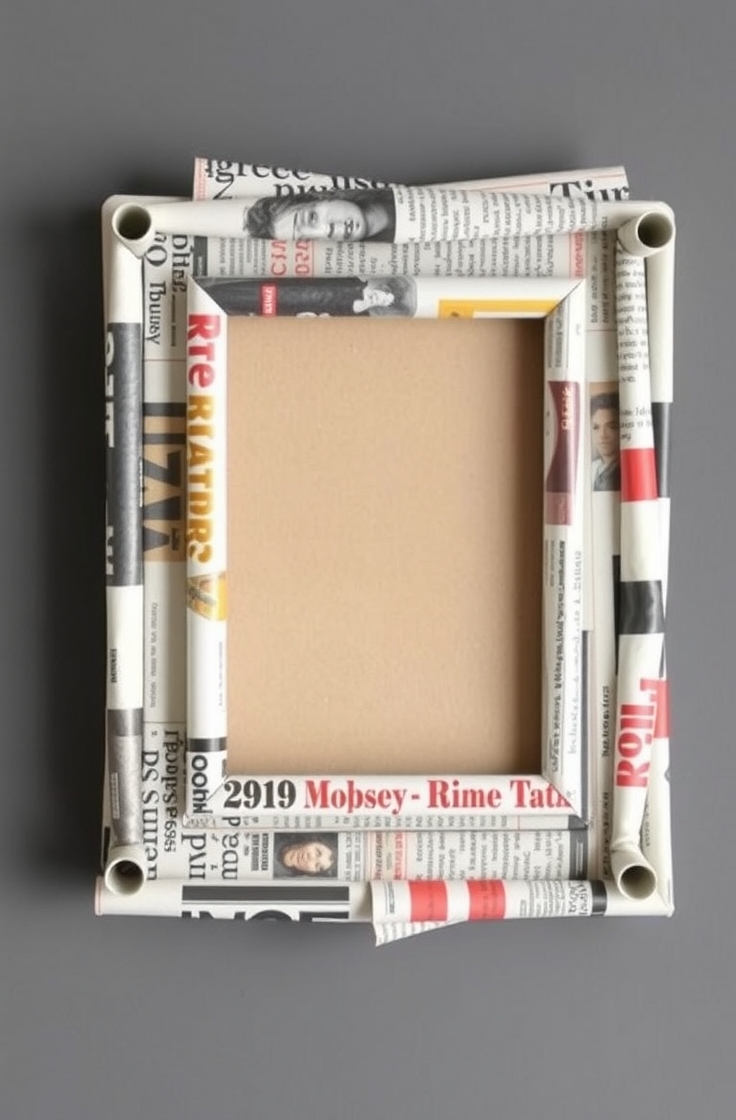 Newspaper or Magazine Frame