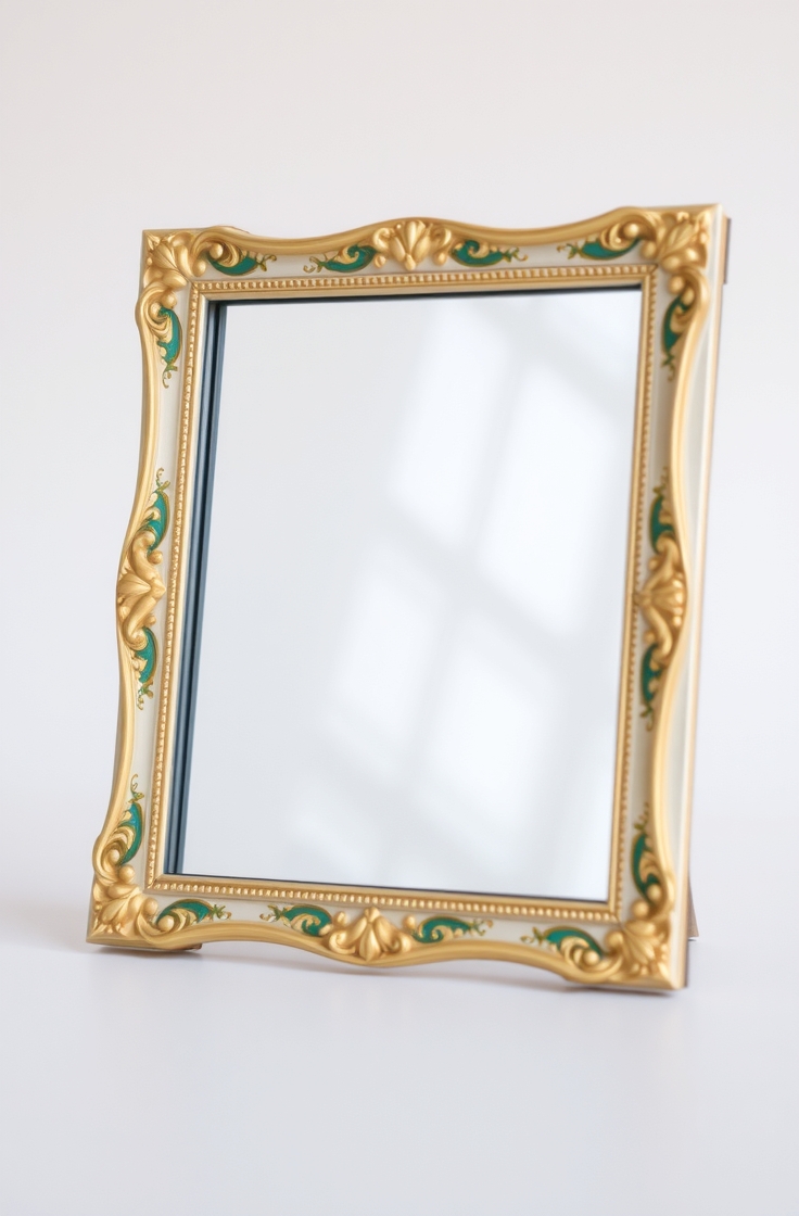 Painted Glass Frame