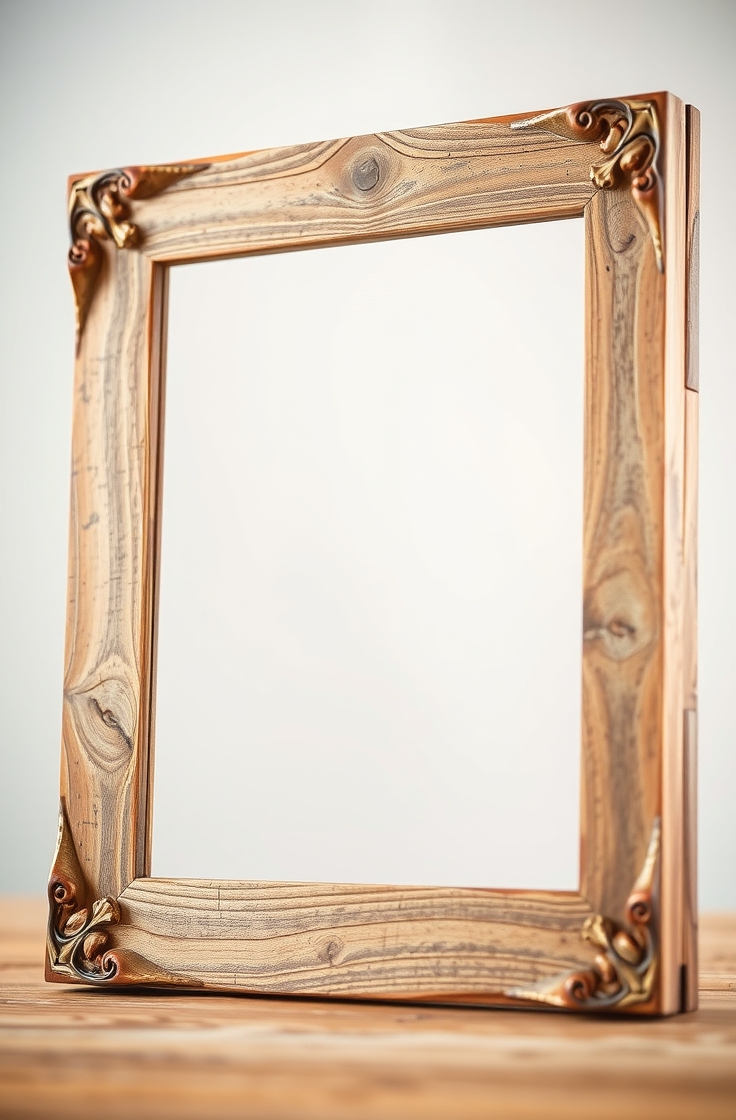 Rustic Wooden Frame