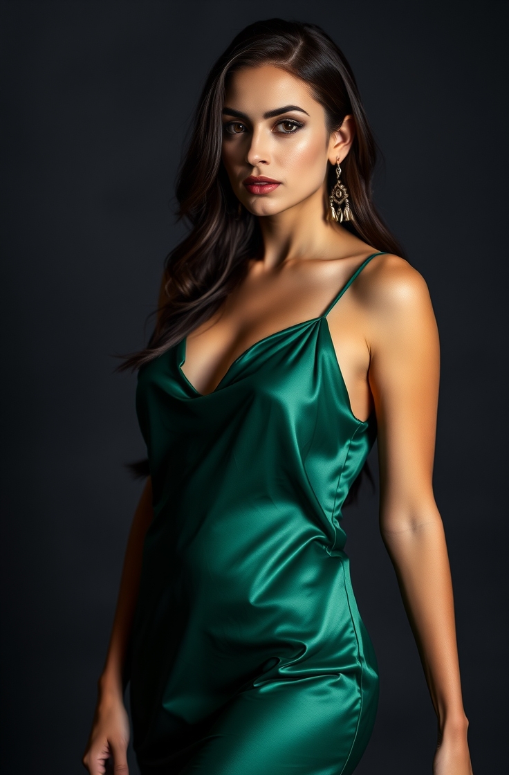 Satin Slip Dress