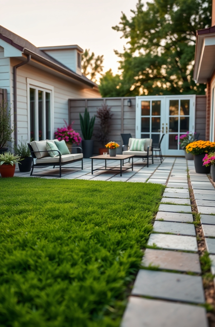 Simple Paver Patio