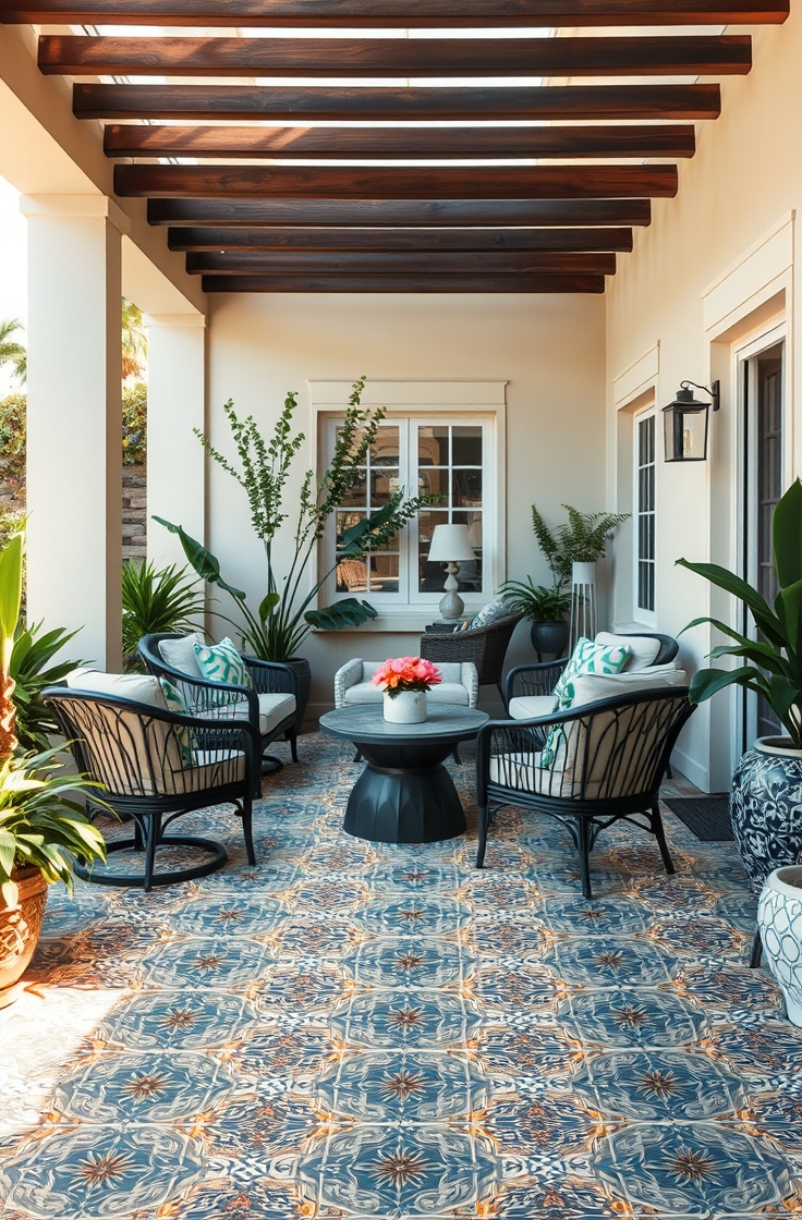 Tile Patio