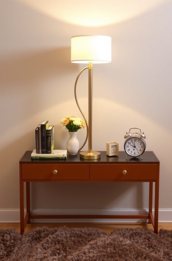 Use a Table Lamp for Warmth