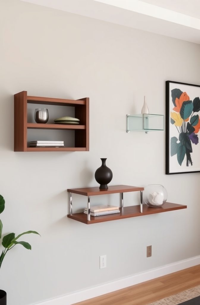 Wall Shelves and Floating Storage