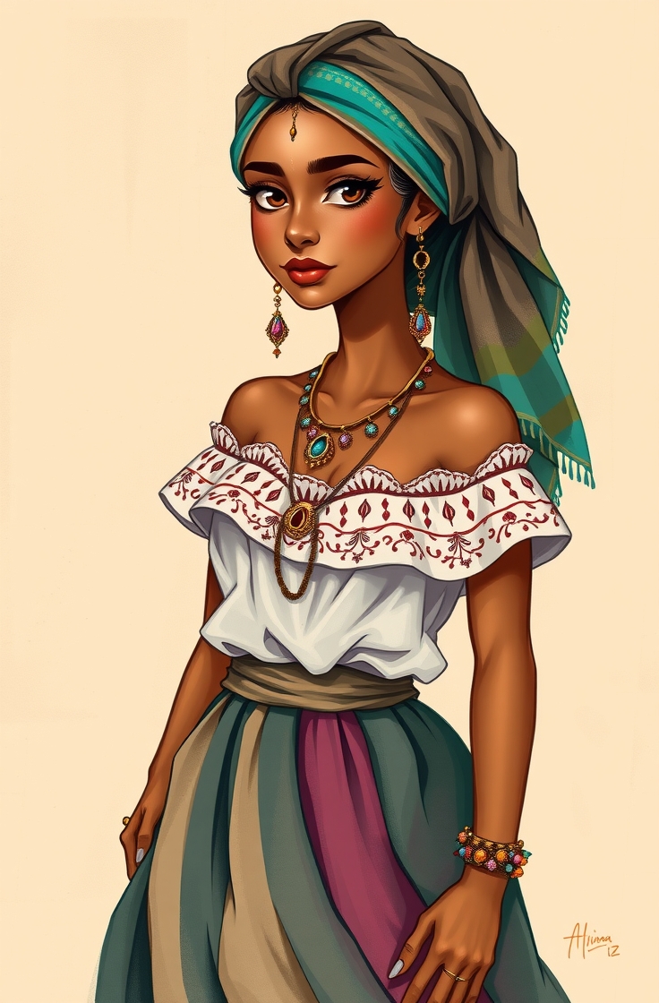 gypsy outfit idea