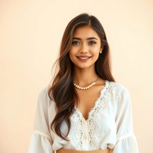 Blouse and Midi Skirt Combo