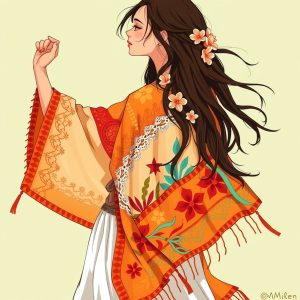 Bohemian Kimono Style