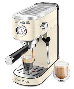 CASABREWS 20-Bar Espresso Machine with Milk Frother