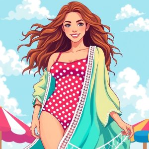 Classic Swimsuit with Cover-Up