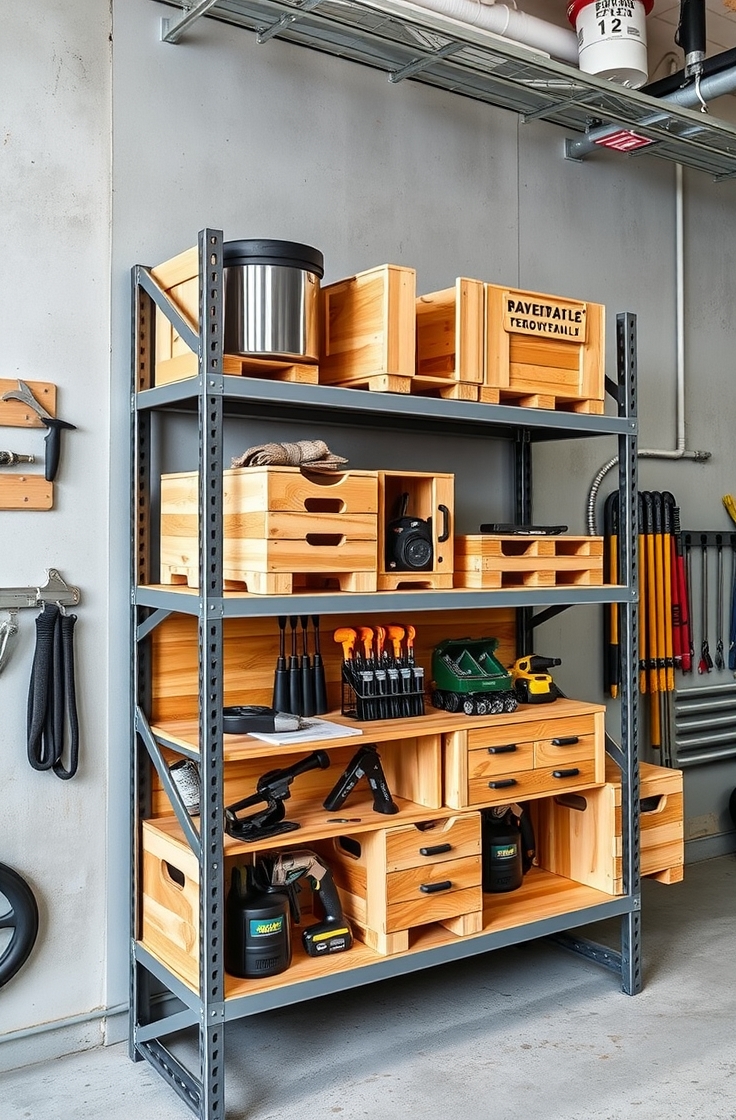 Crate Shelf System