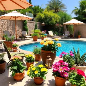 Decorate with Potted Plants