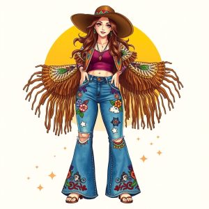 Denim and Fringe Style