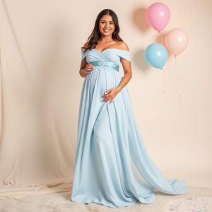 Elegant Maxi Dress with Belt