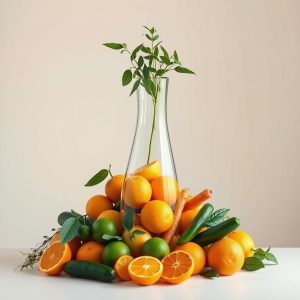 Fill with Citrus Fruits or Vegetables