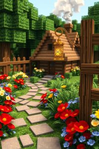 Small Flower Garden Near Your Base