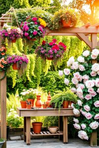 Open-Air Pergola Garden Center