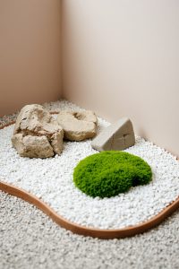 Minimalist Zen Rock Garden