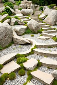 Sloped Rock Garden