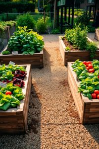 Raised Beds in Rows