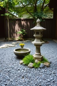 Courtyard Rock Garden