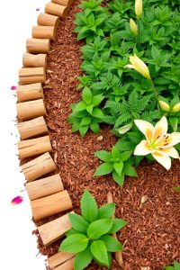 Wood Log Edging