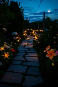 Solar-Powered Garden Lights
